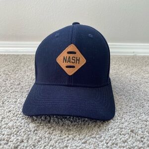 Navy Blue Cap with patch of Nash Logo | Adjustable